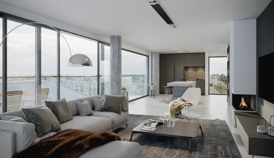 Penthouse 230m2 VERKOCHT!
